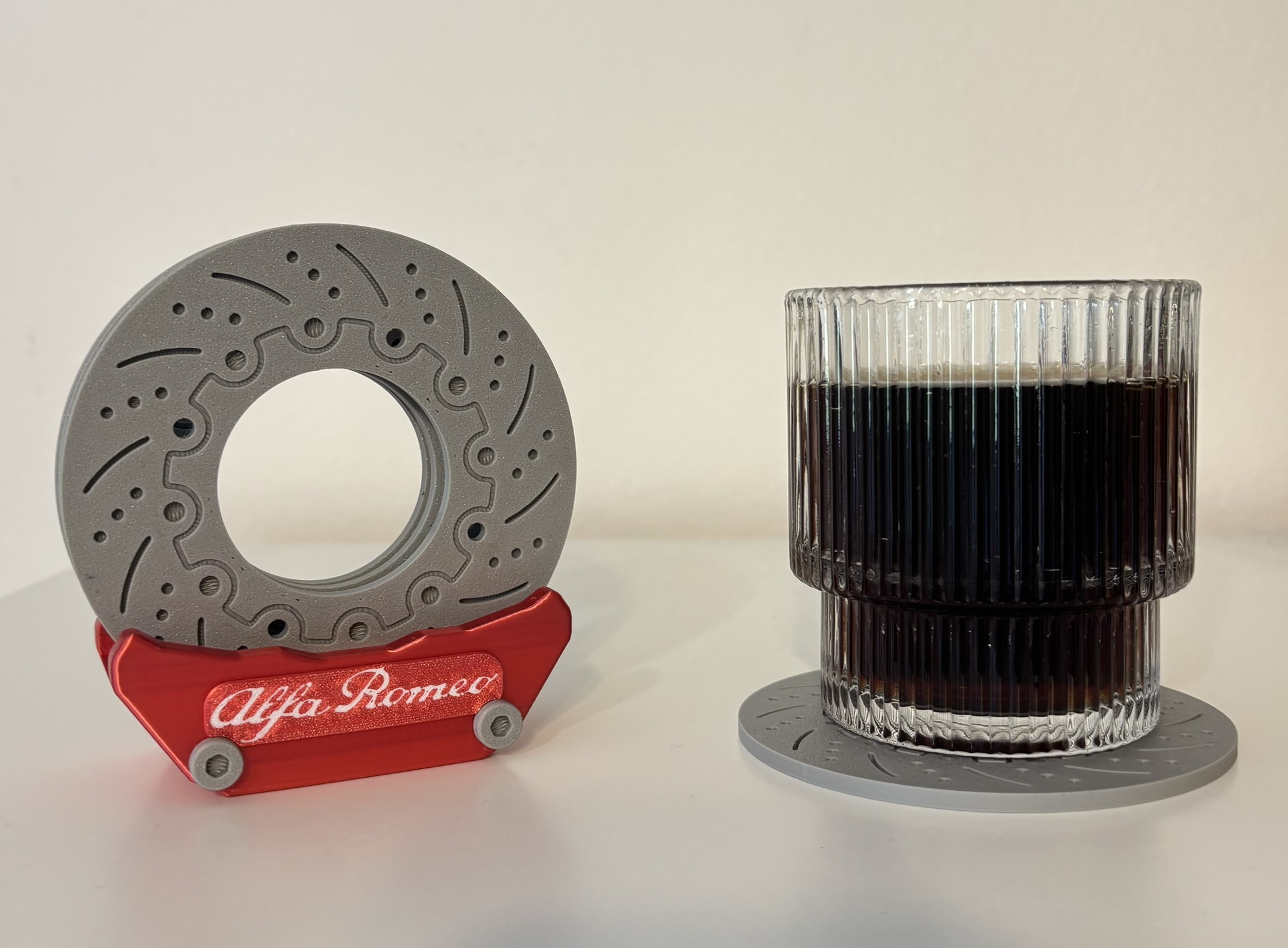 Alfa Romeo podlošci za čaše - set 4 kom