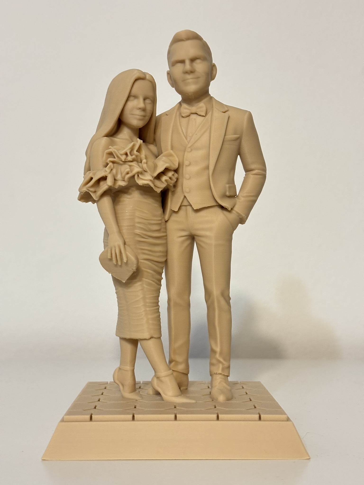 Mid Me Couple - 3D Personalizirana Figurica (17 cm visina)